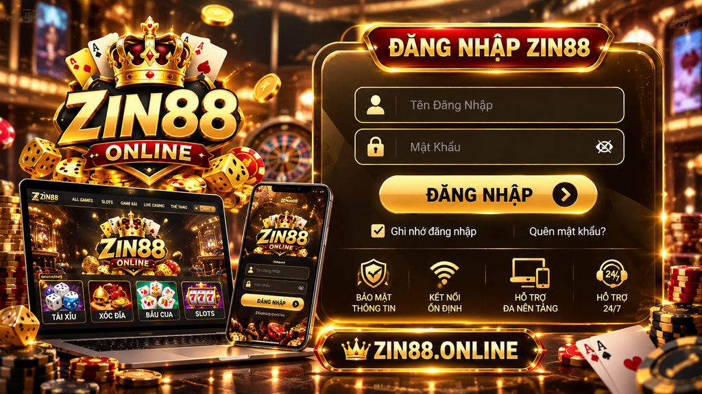 Chuẩn bị thông tin và thiết bị trước khi đăng nhập Zin88